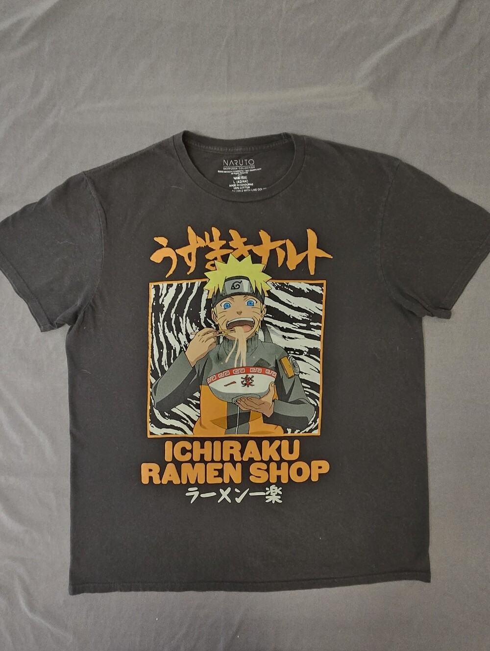 Ichiraku Ramen Shop Graphic Tee - Black